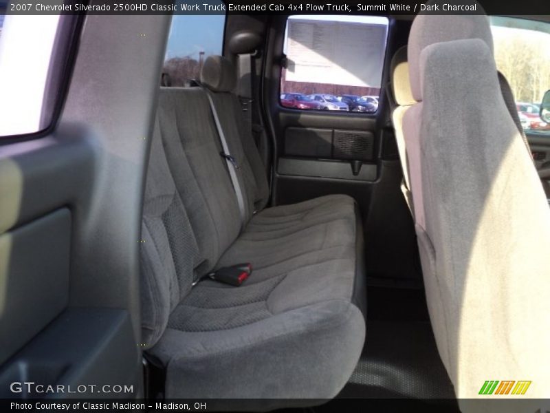 Summit White / Dark Charcoal 2007 Chevrolet Silverado 2500HD Classic Work Truck Extended Cab 4x4 Plow Truck