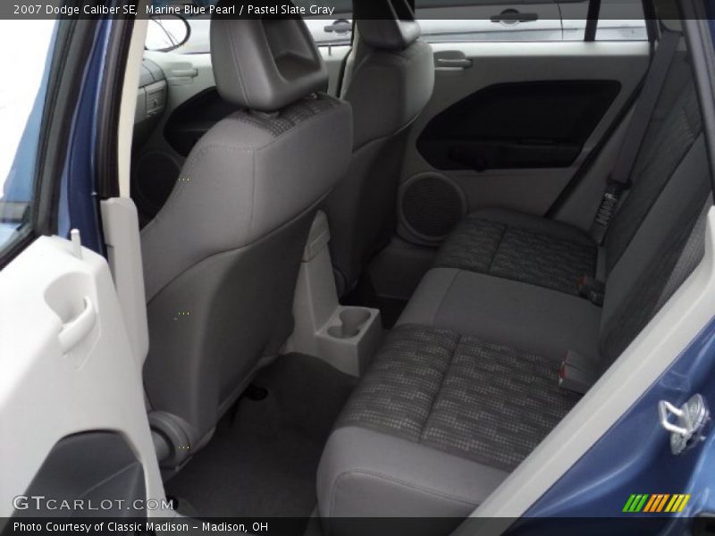 Marine Blue Pearl / Pastel Slate Gray 2007 Dodge Caliber SE
