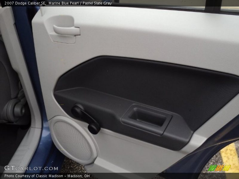 Marine Blue Pearl / Pastel Slate Gray 2007 Dodge Caliber SE