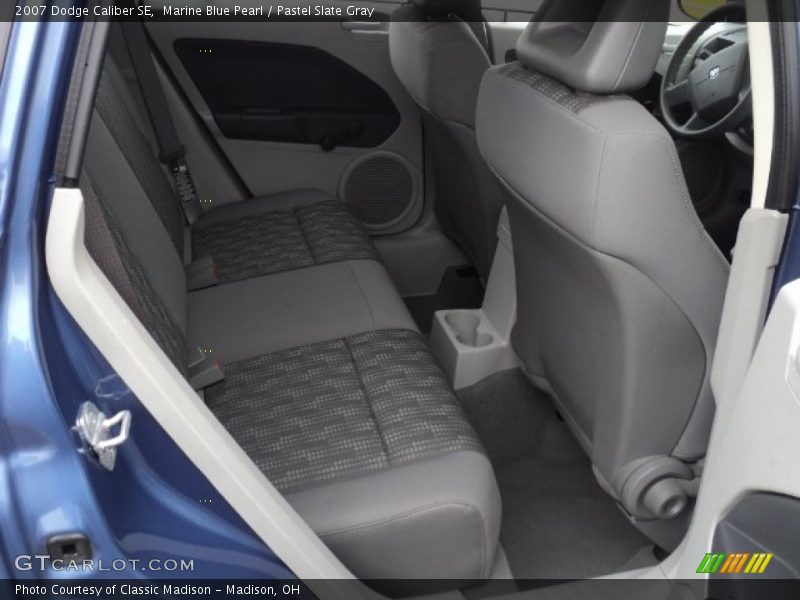 Marine Blue Pearl / Pastel Slate Gray 2007 Dodge Caliber SE