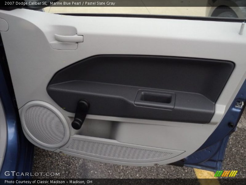 Marine Blue Pearl / Pastel Slate Gray 2007 Dodge Caliber SE