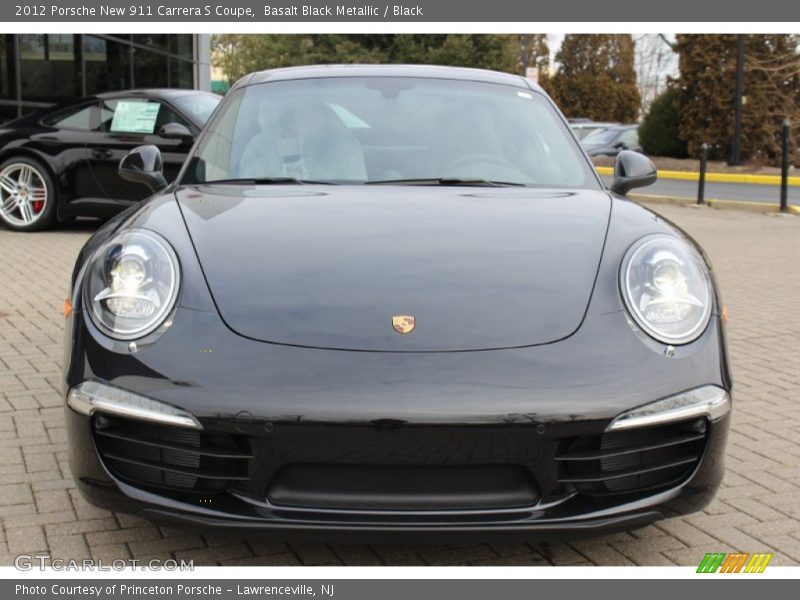  2012 New 911 Carrera S Coupe Basalt Black Metallic