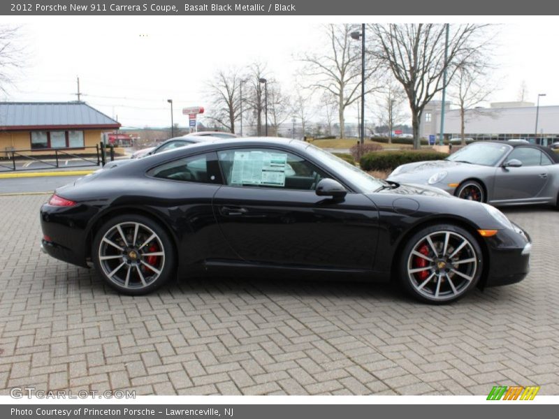  2012 New 911 Carrera S Coupe Basalt Black Metallic