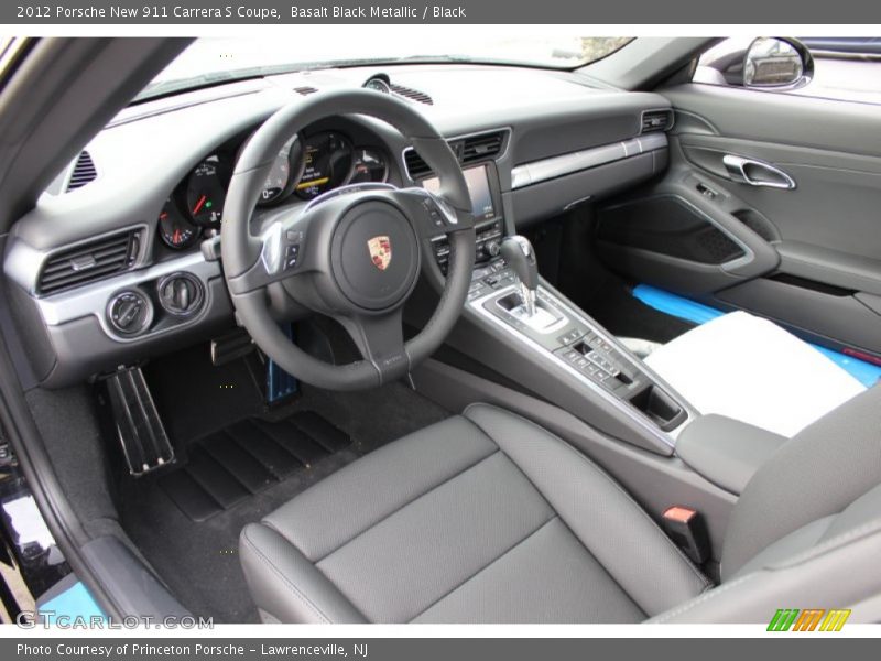 Black Interior - 2012 New 911 Carrera S Coupe 