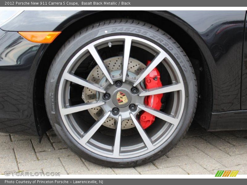  2012 New 911 Carrera S Coupe Wheel