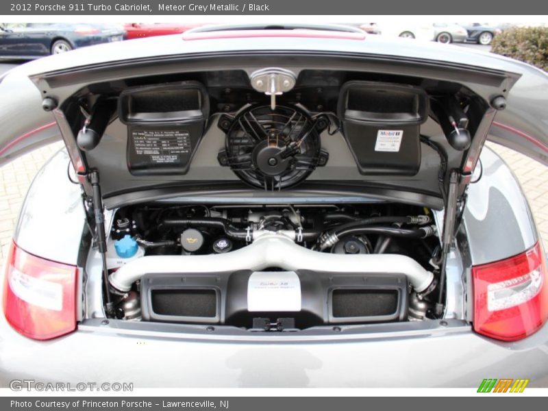  2012 911 Turbo Cabriolet Engine - 3.8 Liter Twin VTG Turbocharged DFI DOHC 24-Valve VarioCam Plus Flat 6 Cylinder