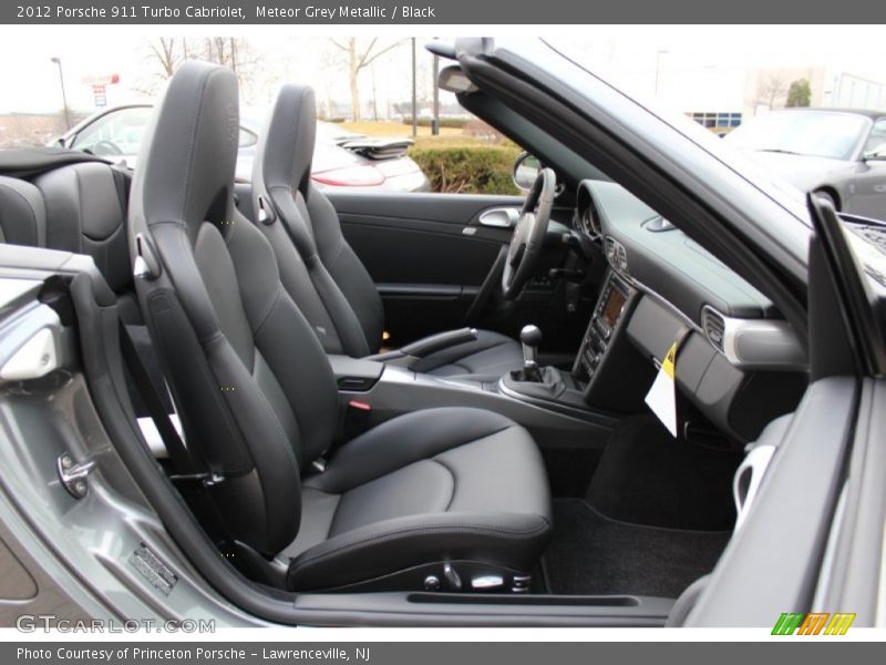  2012 911 Turbo Cabriolet Black Interior