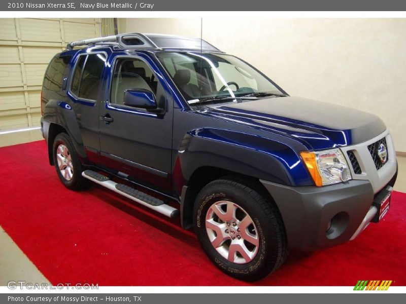 Navy Blue Metallic / Gray 2010 Nissan Xterra SE