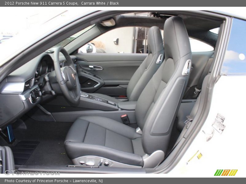  2012 New 911 Carrera S Coupe Black Interior