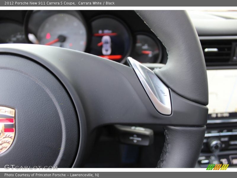 Controls of 2012 New 911 Carrera S Coupe