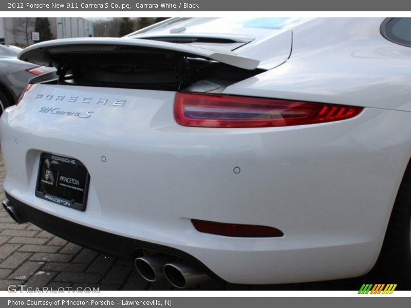 Carrara White / Black 2012 Porsche New 911 Carrera S Coupe