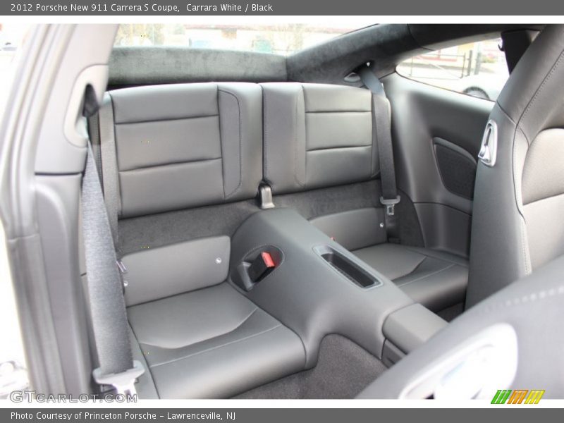 Rear Seat of 2012 New 911 Carrera S Coupe