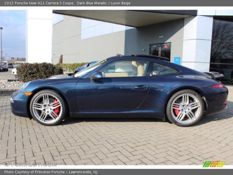  2012 New 911 Carrera S Coupe Dark Blue Metallic