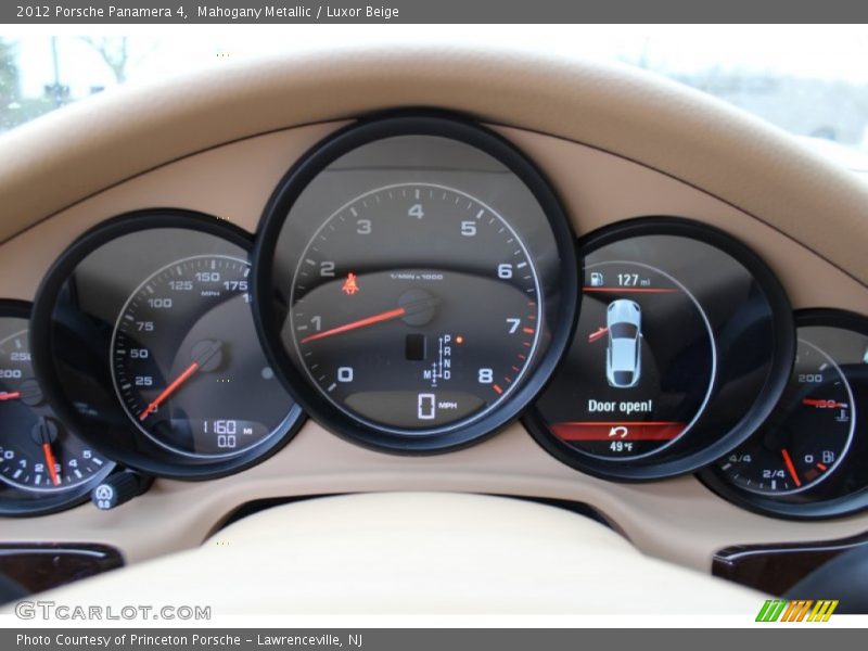  2012 Panamera 4 4 Gauges