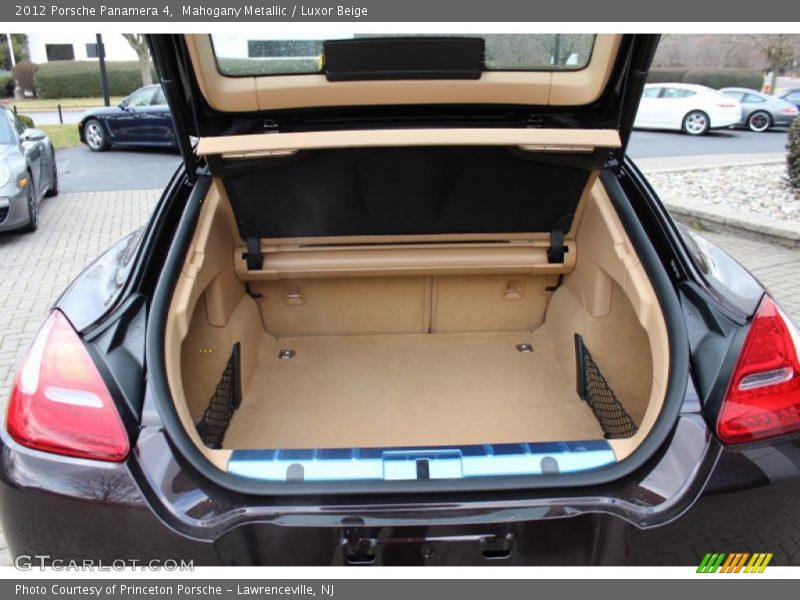  2012 Panamera 4 Trunk