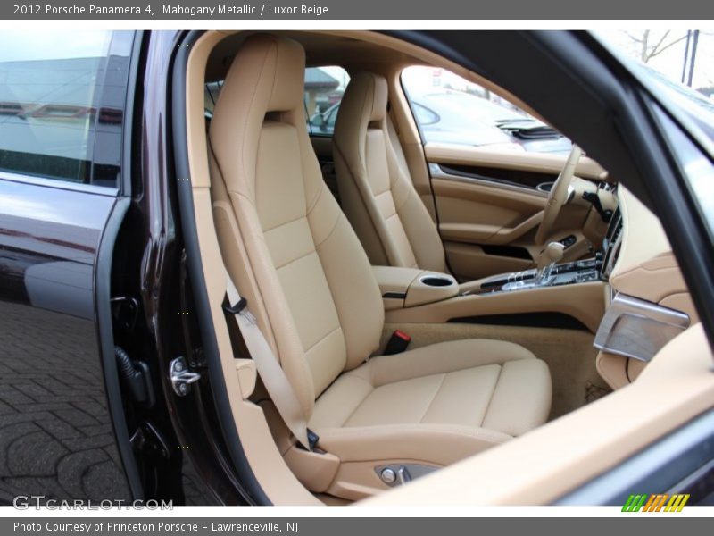  2012 Panamera 4 Luxor Beige Interior