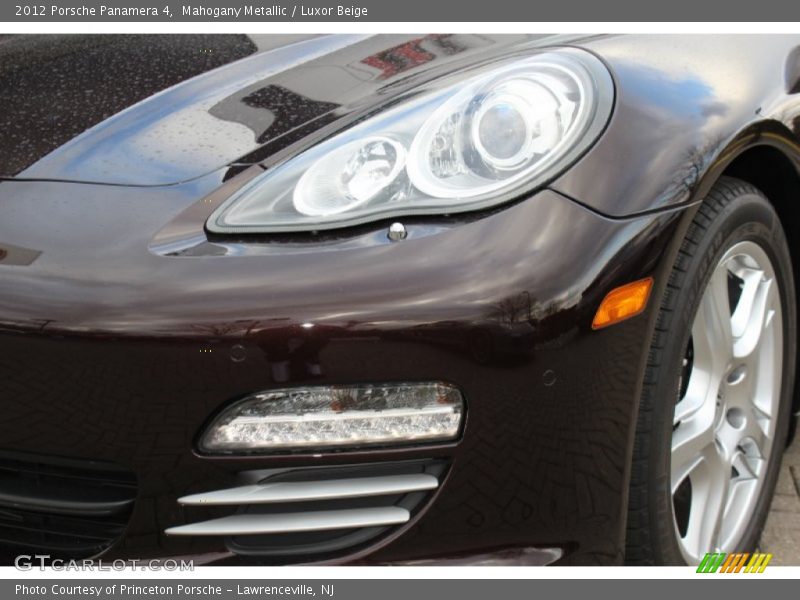 Mahogany Metallic / Luxor Beige 2012 Porsche Panamera 4
