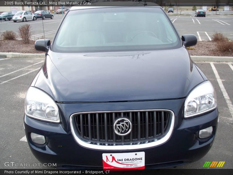 Ming Blue Metallic / Gray 2005 Buick Terraza CXL