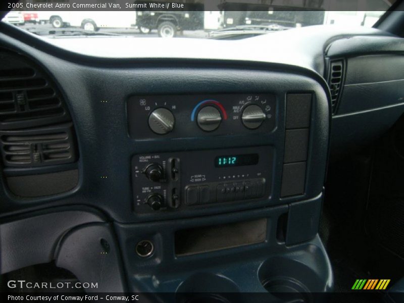 Summit White / Blue 2005 Chevrolet Astro Commercial Van