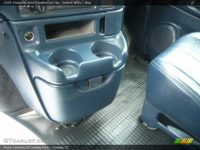 Summit White / Blue 2005 Chevrolet Astro Commercial Van
