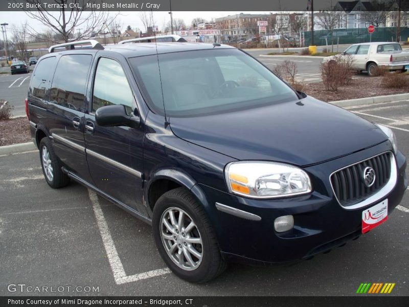 Ming Blue Metallic / Gray 2005 Buick Terraza CXL