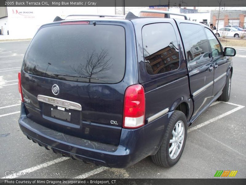 Ming Blue Metallic / Gray 2005 Buick Terraza CXL