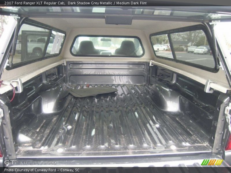 Dark Shadow Grey Metallic / Medium Dark Flint 2007 Ford Ranger XLT Regular Cab