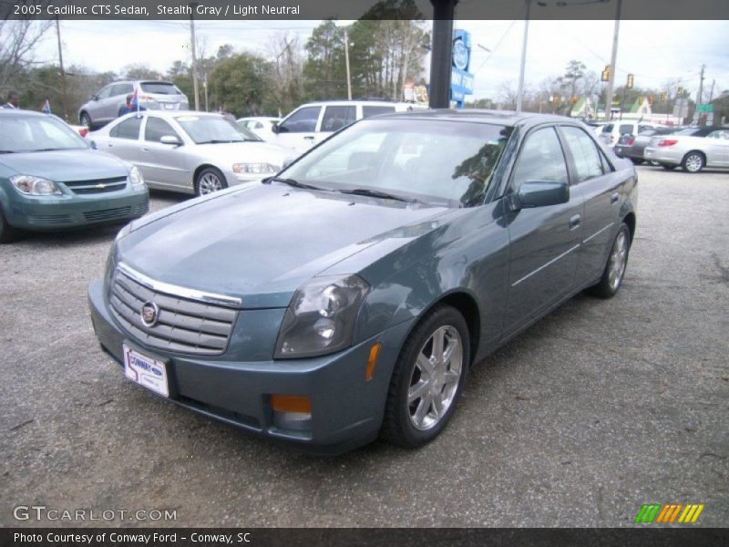 Stealth Gray / Light Neutral 2005 Cadillac CTS Sedan