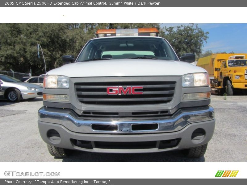 Summit White / Dark Pewter 2005 GMC Sierra 2500HD Extended Cab Animal Control