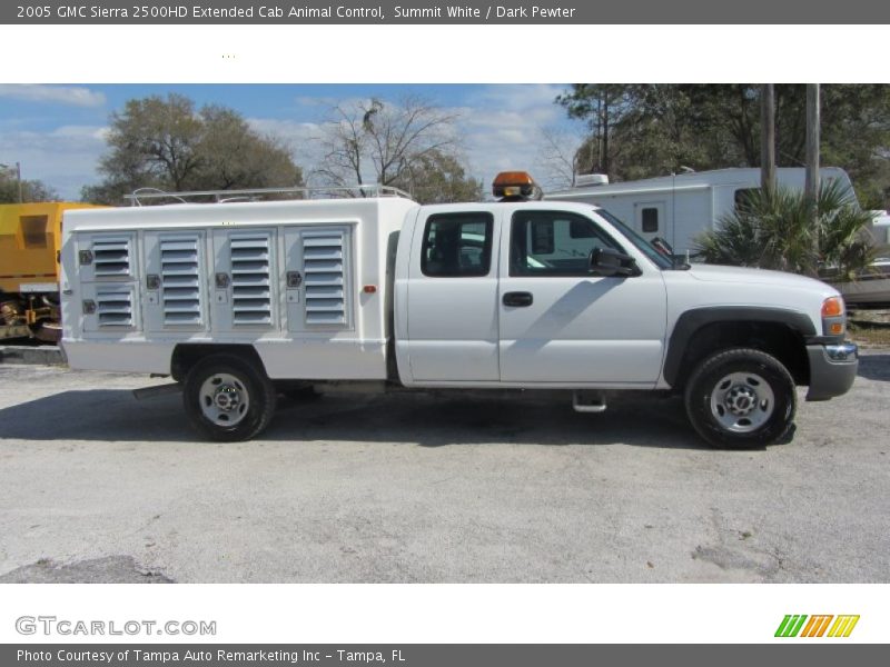  2005 Sierra 2500HD Extended Cab Animal Control Summit White