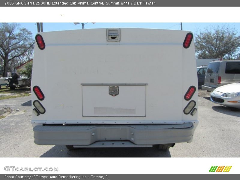 Summit White / Dark Pewter 2005 GMC Sierra 2500HD Extended Cab Animal Control