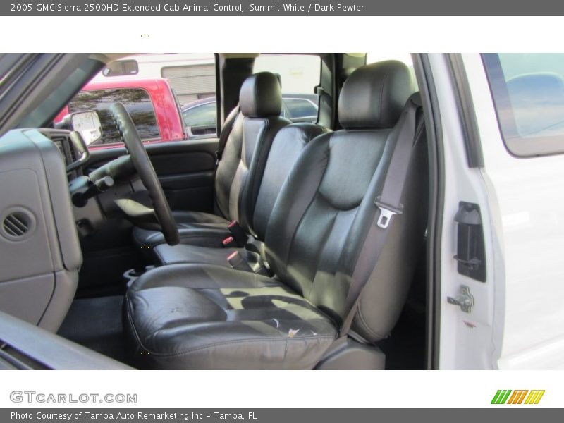  2005 Sierra 2500HD Extended Cab Animal Control Dark Pewter Interior
