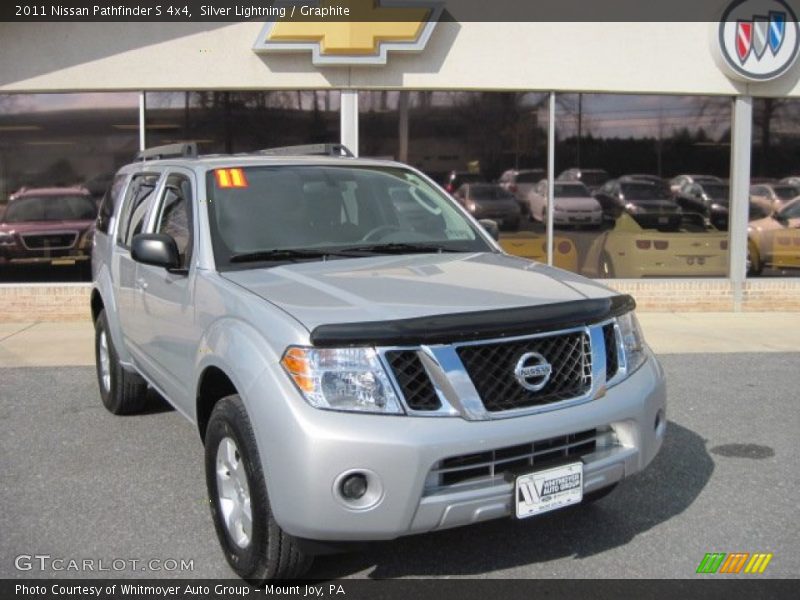 Silver Lightning / Graphite 2011 Nissan Pathfinder S 4x4