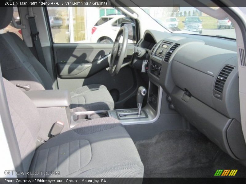 Silver Lightning / Graphite 2011 Nissan Pathfinder S 4x4