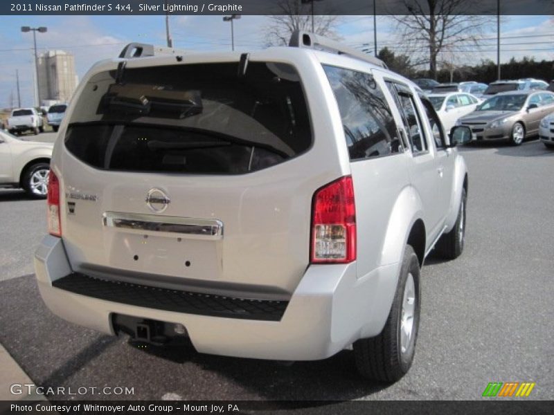 Silver Lightning / Graphite 2011 Nissan Pathfinder S 4x4