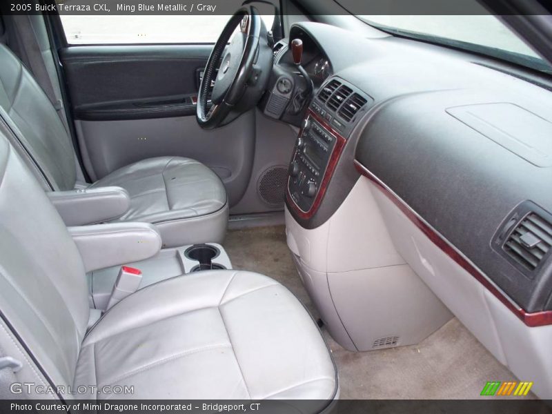Ming Blue Metallic / Gray 2005 Buick Terraza CXL