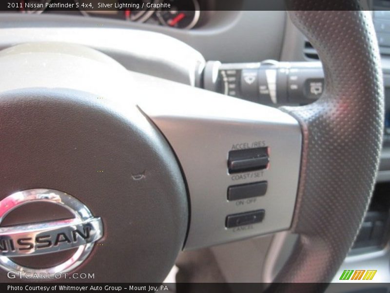 Silver Lightning / Graphite 2011 Nissan Pathfinder S 4x4