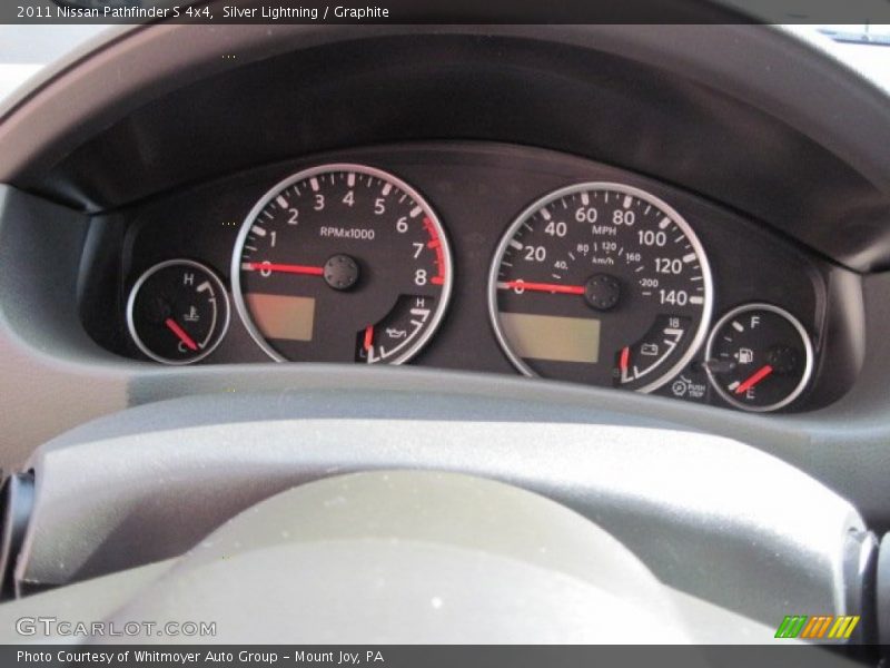 Silver Lightning / Graphite 2011 Nissan Pathfinder S 4x4