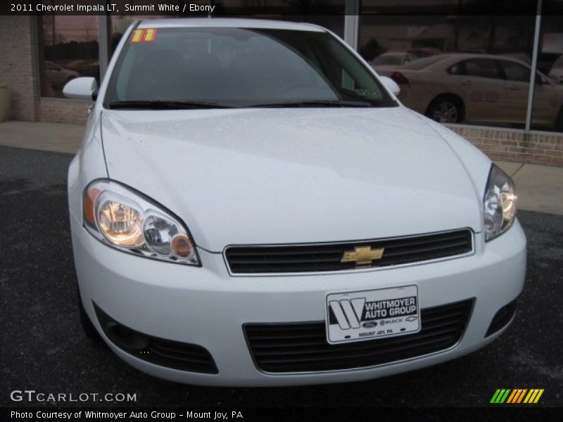 Summit White / Ebony 2011 Chevrolet Impala LT