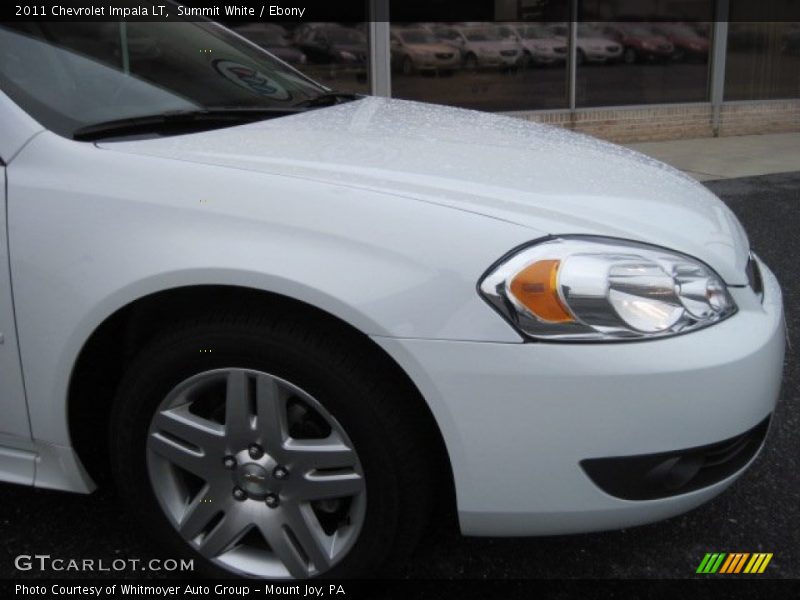 Summit White / Ebony 2011 Chevrolet Impala LT