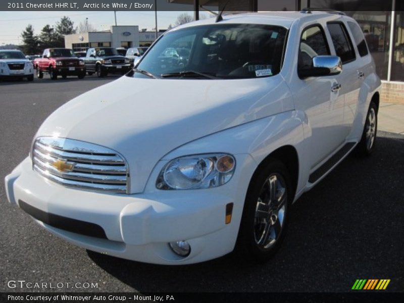 Arctic Ice White / Ebony 2011 Chevrolet HHR LT