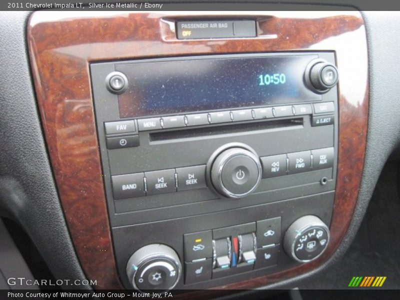 Silver Ice Metallic / Ebony 2011 Chevrolet Impala LT