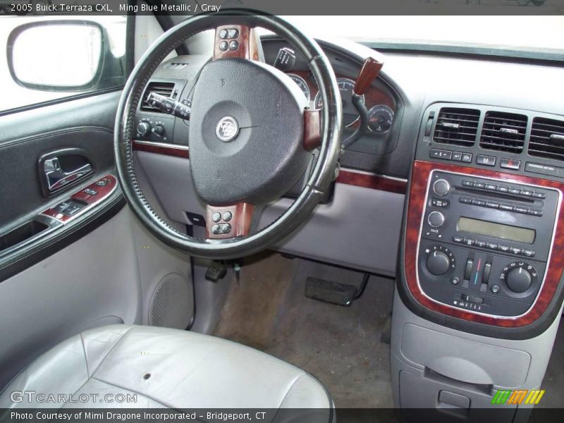 Ming Blue Metallic / Gray 2005 Buick Terraza CXL