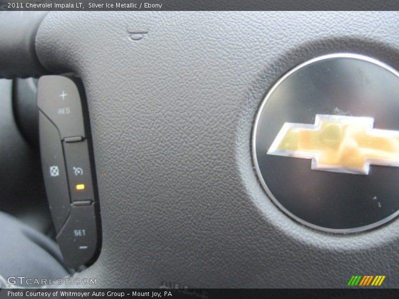 Silver Ice Metallic / Ebony 2011 Chevrolet Impala LT