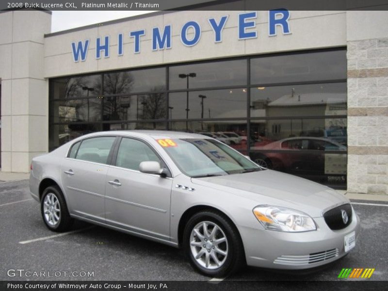 Platinum Metallic / Titanium 2008 Buick Lucerne CXL