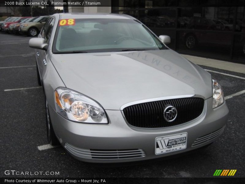 Platinum Metallic / Titanium 2008 Buick Lucerne CXL