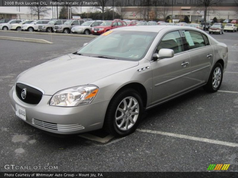 Platinum Metallic / Titanium 2008 Buick Lucerne CXL