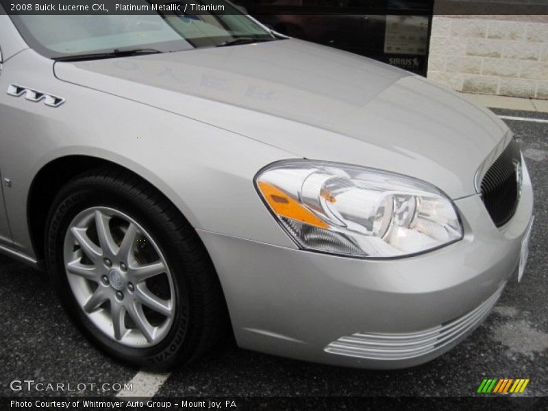 Platinum Metallic / Titanium 2008 Buick Lucerne CXL