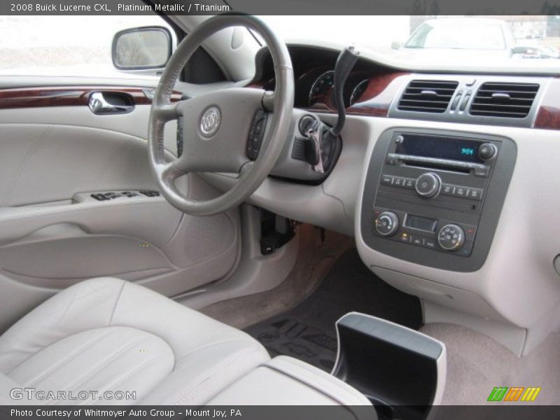 Platinum Metallic / Titanium 2008 Buick Lucerne CXL