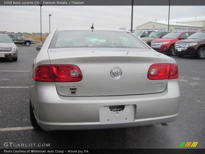 Platinum Metallic / Titanium 2008 Buick Lucerne CXL